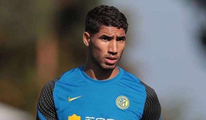 Achraf Hakimi als koning verwelkomd bij Inter Milaan (video)