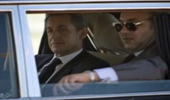 Nicolas Sarkozy vanavond in Marrakech 