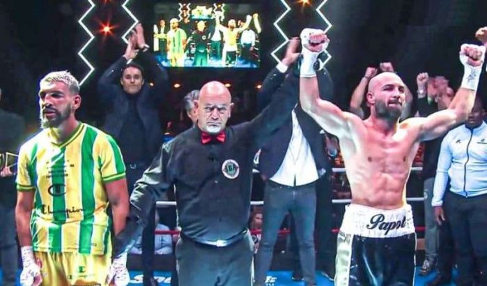 Frans-Marokkaanse bokser Bilel Jkitou verslagen door David Papot