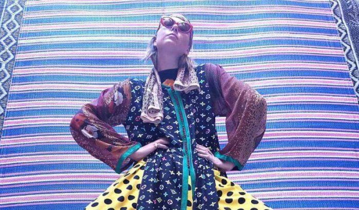 Bizarre foto Maria Sharapova in Marrakech