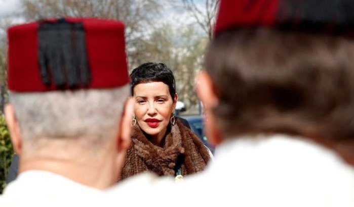 Prachtige foto's van Lalla Meryem in Parijs