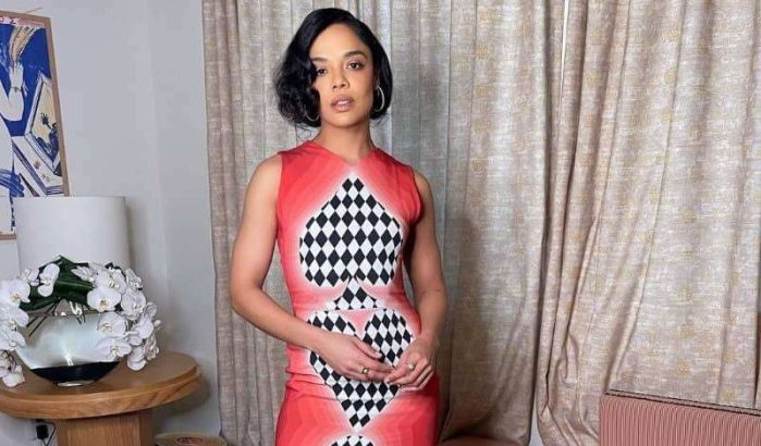 Tessa Thompson schittert in jurk van Marokkaanse ontwerper