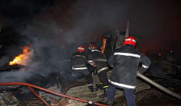 Brand verwoest zestigtal winkels in Casablanca 