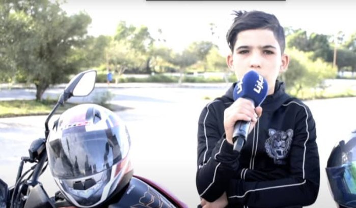 Ilyass Rider (14) wil top motorcrosser worden (video)