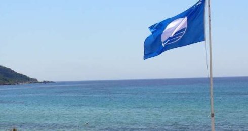 Blauwe vlag Marokko