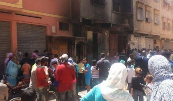 Huis in brand na ontploffing telefoonlader in Marrakech