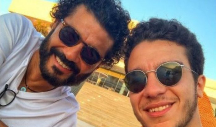 Egyptische acteur Khaled El Nabawy op vakantie in Agadir 