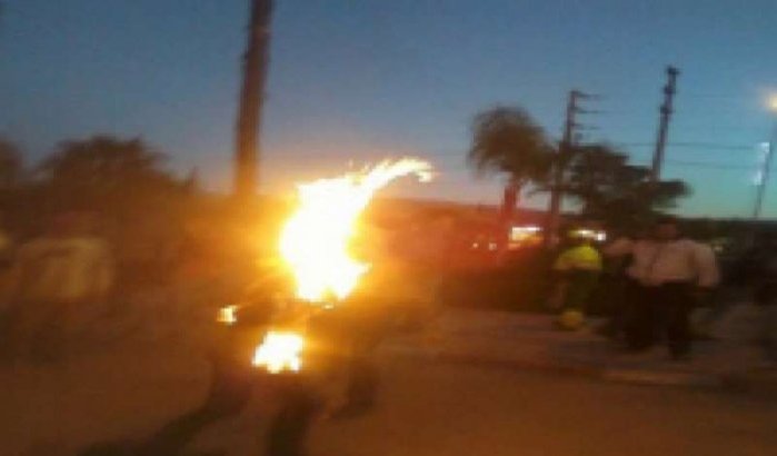 Moeder steekt zichzelf in brand in Kenitra 