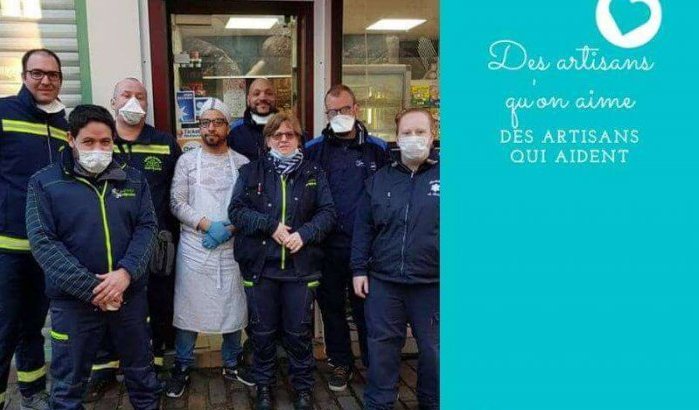 Marokkaanse bakker in Frankrijk schenkt ontbijt aan hulpdiensten