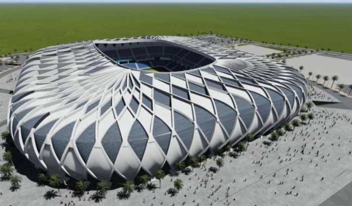 Grote stadion Al Hoceima bijna af