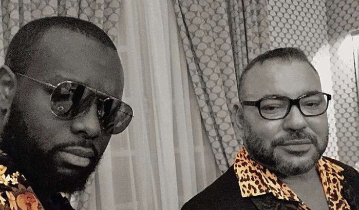 Nieuwe foto van Koning Mohammed VI en Maître Gims