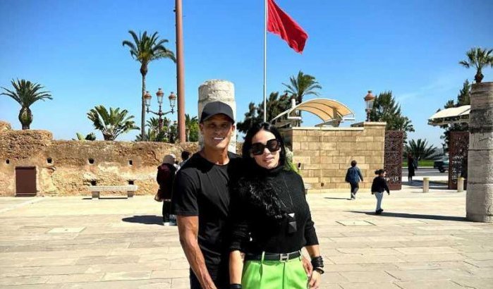 Braziliaanse voetballer Rivaldo en zijn vrouw in Marokko (foto's)