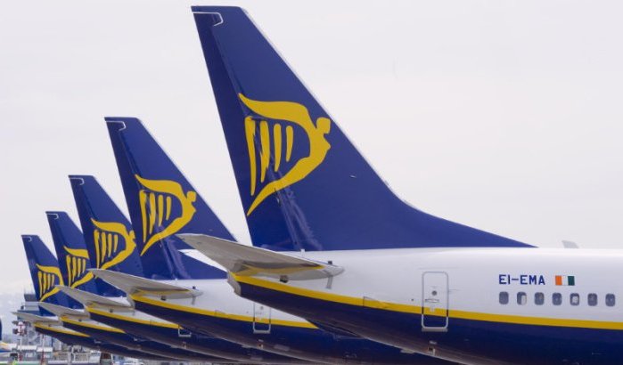 Noodlanding Ryanair-vlucht Londen-Agadir in Casablanca
