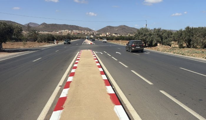 Laatste fase bereikt: weg N16 in Nador wordt dubbele, snelle rijbaan