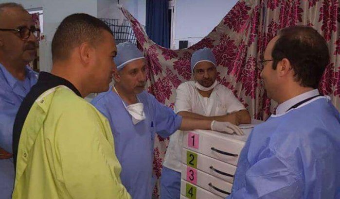 Verrassingsbezoek minister aan Saniat Rmel ziekenhuis in Tetouan (foto's)