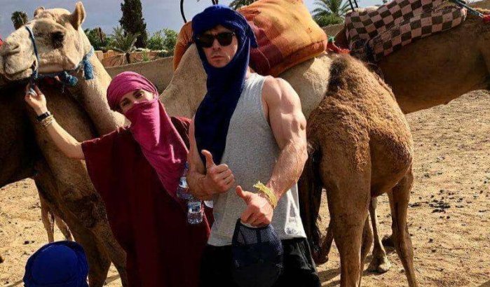Chris Hemsworth en Elsa Pataky op vakantie in Marokko (foto's)