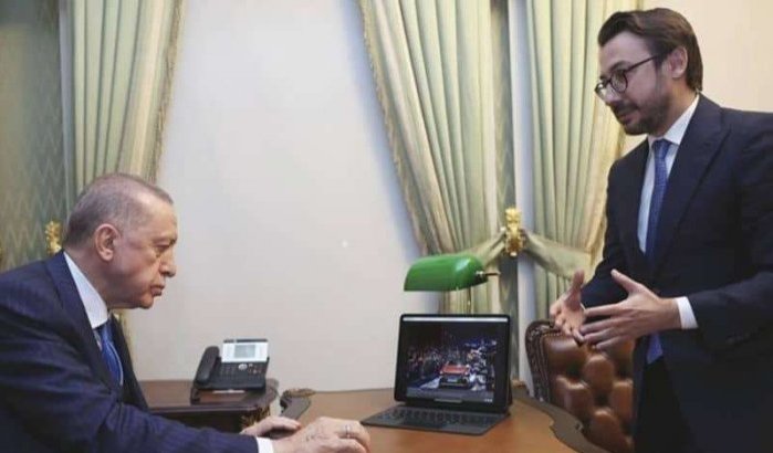 Turkse president stemt voor foto Marokkaans elftal