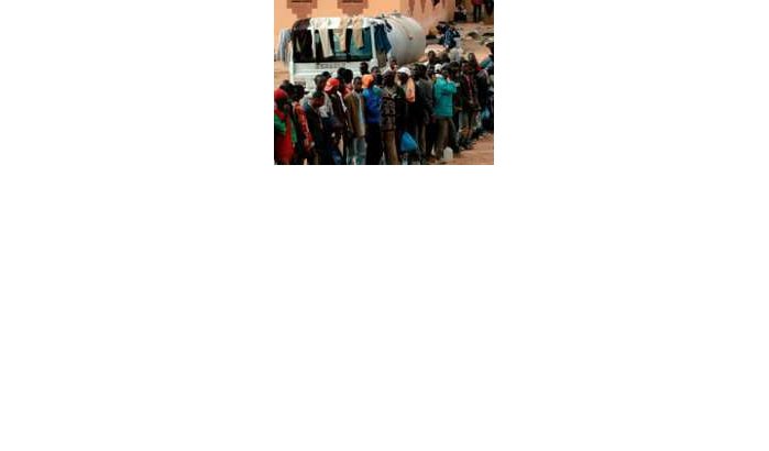Ambassade Senegal in Rabat bestormd door vluchtelingen