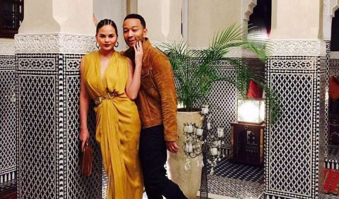 John Legend op vakantie in Marrakech (foto's)