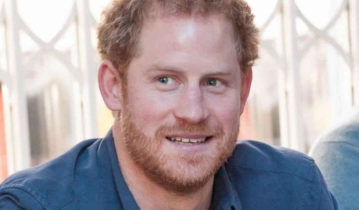 Prins Harry op vakantie in Marrakech