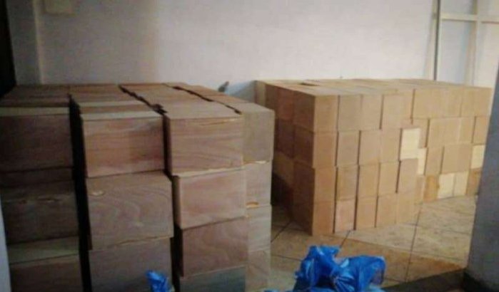 Marokko onderschept 8 ton drugs bestemd voor Europa (foto's)