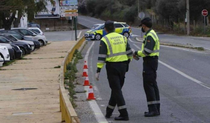Marokkanen met vuurwapen aangevallen na verkeersongeluk in Spanje