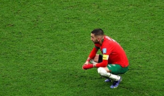 Hakim Ziyech kapot van nederlaag tegen Frankrijk
