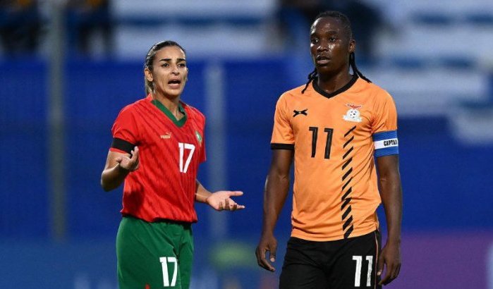 Marokko-Zambia: koude douche voor Marokkaanse vrouwenelftal