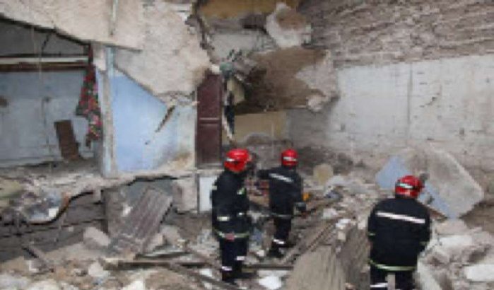 Twee doden bij instorting huis Casablanca 