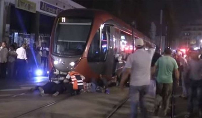 Dronken man overleden na aanrijding met tram in Casablanca