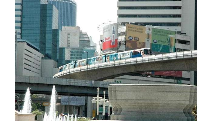 Skytrain Casablanca in volle gang