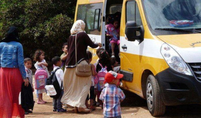 Marokko: gemeentelid gaat lopen met geld voor schoolbus