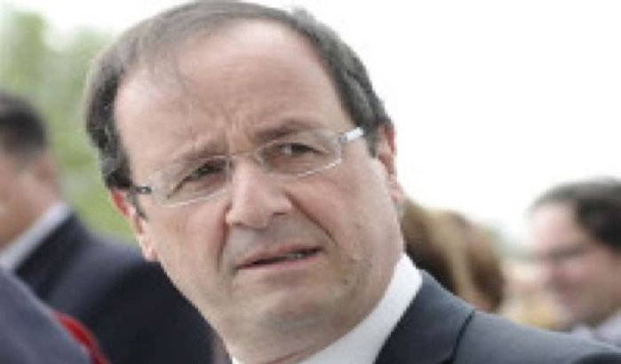 Franse president begin 2013 in Marokko 