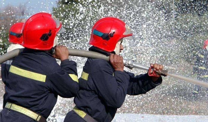 Brand in gevangenis Tanger