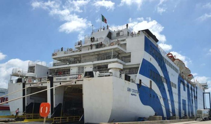 Eerste veerboot met wereld-Marokkanen in Nador aangekomen