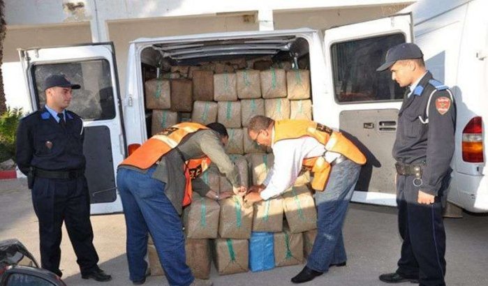 Recordvangst van 6,6 ton drugs in Ouezzane