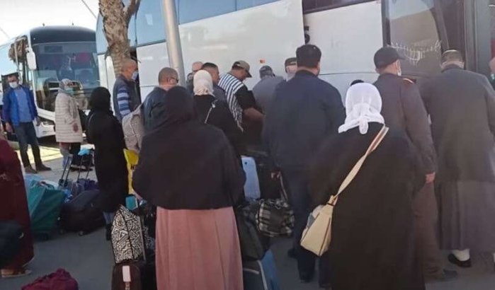 Marokkaanse Nederlanders uit Nador gerepatrieerd (video)