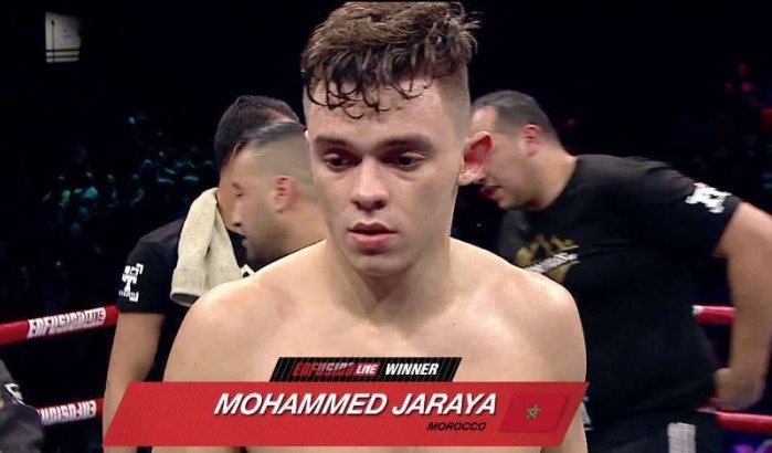 Marokkaan Mohamed Jarraya, opkomend kickbokstalent (video)