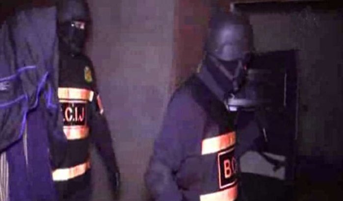 Beelden arrestatie IS-aanhanger in Marokko