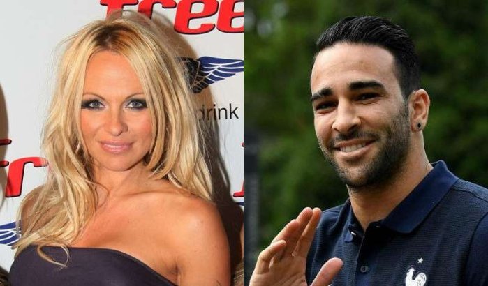 Frans-Marokkaanse international Adil Rami vormt koppel met Pamela Anderson