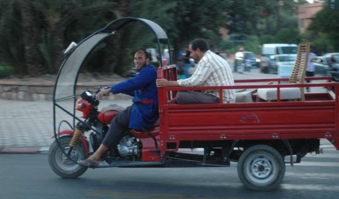 Motorbakfietsen mogen binnenkort ook mensen vervoeren in Marokko