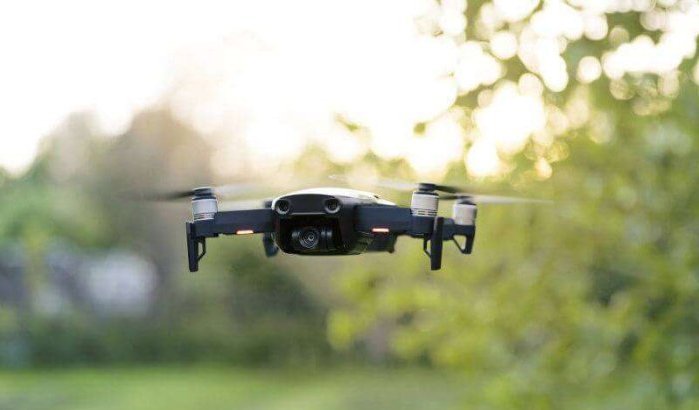 Drones om noodtoestand te controleren in Marokko