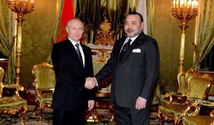 Koning Mohammed VI spreekt Poetin na crash Russisch toestel
