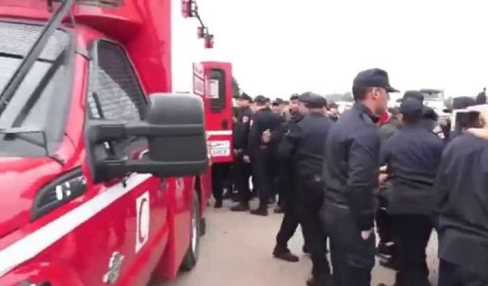 Acht gewonden bij ongeval tussen taxi en politiewagen in Rabat