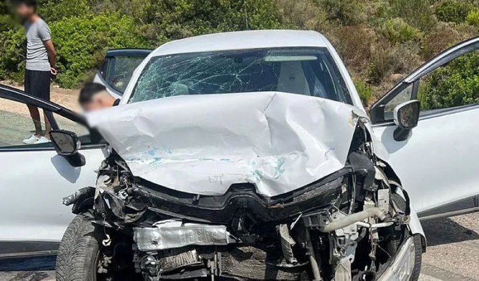 Vijf gewonden bij zware crash in Tanger