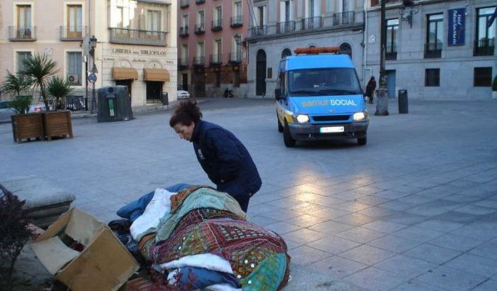 Madrid: 12% daklozen zijn Marokkaan