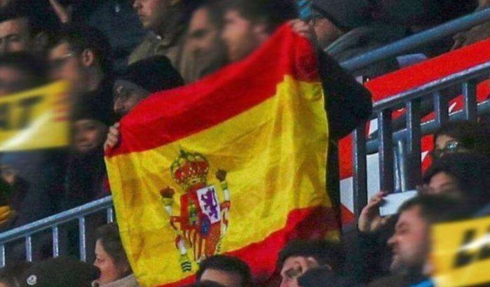 Marokko: supporter riskeert 5 jaar cel voor hijsen Spaanse vlag