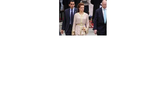 Lalla Salma op huwelijk Prins Luxemburg 