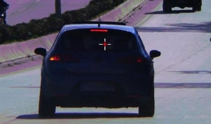 204 km/uur in Spanje: Marokkaan van de weg gehaald