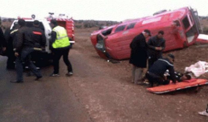 Drie doden bij zwaar ongeval met ambulance in Agadir